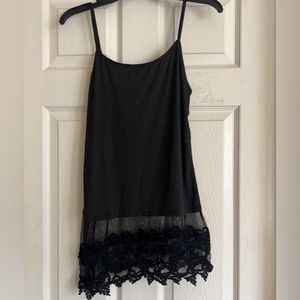 NWOT lace extender black s/m